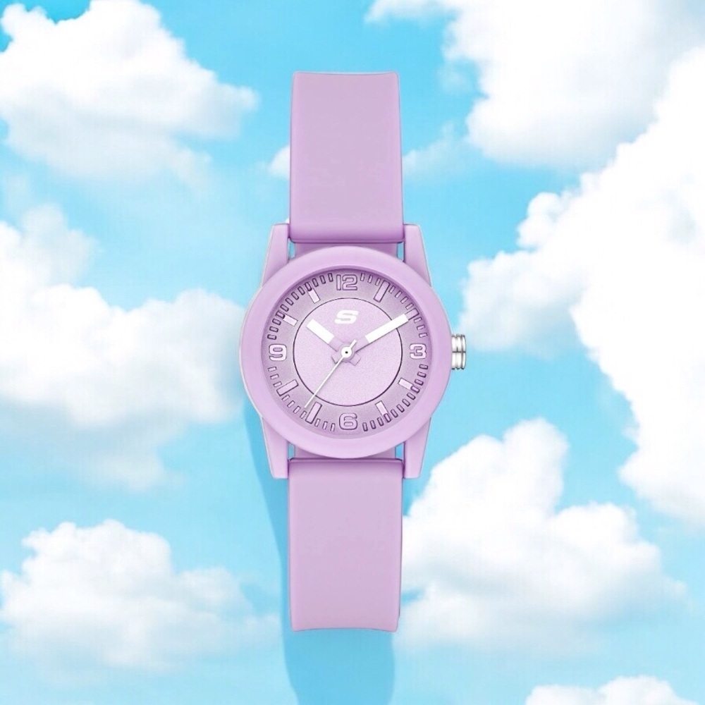 Sold! Skechers Women's Rosencrans Mini Analog Silicone Lavender Watch (SR6214W)
